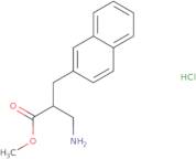 Methyl 3-amino-2-(naphthalen-2-ylmethyl)propanoate hydrochloride