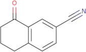 8-Oxo-5,6,7,8-tetrahydro-naphthalene-2-carbonitrile