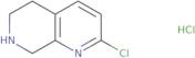 2-Chloro-5,6,7,8-tetrahydro-1,7-naphthyridine hydrochloride