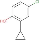 4-Chloro-2-cyclopropylphenol