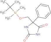 5-(tert-butyldimethylsilanyloxymethyl)-5-phenylimidazolidine-2,4-dione