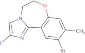 10-Bromo-2-iodo-9-methyl-5,6-dihydrobenzo[f]imidazo[1,2-d][1,4]oxazepine