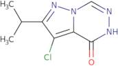 9-Chloro-8-isopropylpyrazolo[1,5-d][1,2,4]triazinone