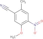 5-Methoxy-2-methyl-4-nitrobenzonitrile