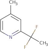 2-(1,1-Difluoroethyl)-4-methyl-pyridine