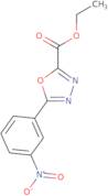 Ethyl 5-[3-(Nitrophenyl)]-1,3,4-Oxadiazole-2-Carboxylate
