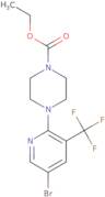 4-(5-Bromo-3-trifluoromethyl-pyridin-2-yl)-piperazine-1-carboxylic acid ethyl ester