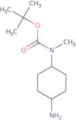 rac-tert-Butyl N-methyl-N-[(1S,4S)-4-aminocyclohexyl]carbamate