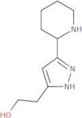 2-(5-Piperidin-2-yl-2H-pyrazol-3-yl)-ethanol