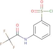 3-(Trifluoroacetamido)benzene-1-sulfonyl chloride