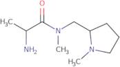 (S)-2-Amino-N-methyl-N-((S)-1-methyl-pyrrolidin-2-ylmethyl)-propionamide