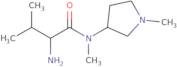 (S)-2-Amino-3,N-dimethyl-N-((R)-1-methyl-pyrrolidin-3-yl)-butyramide