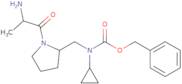 [(S)-1-((S)-2-Amino-propionyl)-pyrrolidin-2-ylmethyl]-cyclopropyl-carbamic acid benzyl ester