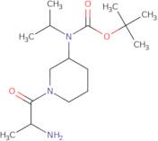 [(R)-1-((S)-2-Amino-propionyl)-piperidin-3-yl]-isopropyl-carbamic acid tert-butyl ester