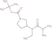 (S)-3-[((S)-2-Amino-propionyl)-ethyl-amino]-pyrrolidine-1-carboxylic acid tert-butyl ester