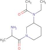 N-[(R)-1-((S)-2-Amino-propionyl)-piperidin-3-yl]-N-ethyl-acetamide