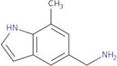 (7-Methyl-1H-indol-5-yl)methanamine