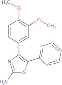 4-(3,4-dimethoxyphenyl)-5-phenyl-2,3-dihydro-1,3-thiazol-2-imine