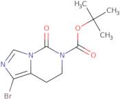 Tert-Butyl 1-Bromo-5-Oxo-7,8-Dihydroimidazo[1,5-C]Pyrimidine-6(5H)-Carboxylate