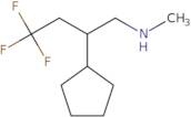 2-Cyclopentyl-4,4,4-trifluoro-N-methylbutan-1-amine