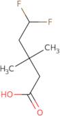 5,5-Difluoro-3,3-dimethylpentanoic acid