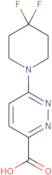 6-(4,4-Difluoropiperidin-1-yl)pyridazine-3-carboxylic acid