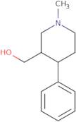 [(3S,4R)-4-Phenyl-1-methylpiperidinyl]methanol