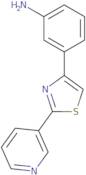 [3-(2-Pyridin-3-yl-1,3-thiazol-4-yl)phenyl]amine