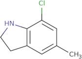 7-Chloro-5-methyl-2,3-dihydro-1H-indole