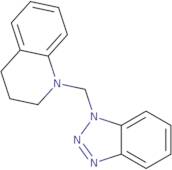 1-(1H-1,2,3-Benzotriazol-1-ylmethyl)-1,2,3,4-tetrahydroquinoline