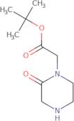 tert-Butyl 2-(2-oxopiperazin-1-yl)acetate
