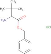 Benzyl (2S)-2-amino-3,3-dimethylbutanoate hydrochloride