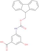 3-([(9H-Fluoren-9-ylmethoxy)carbonyl]amino)-5-hydroxybenzoic acid