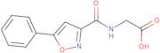 2-[(5-Phenyl-1,2-oxazol-3-yl)formamido]acetic acid