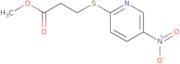 Methyl 3-[(5-nitropyridin-2-yl)thio]propanoate