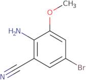 2-Amino-5-bromo-3-methoxybenzonitrile