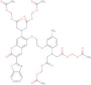 Acetyloxymethyl 2-[N-[2-(acetyloxymethoxy)-2-oxoethyl]-2-[2-[3-(1,3-benzothiazol-2-yl)-7-[bis[2-(a…