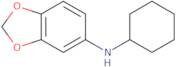 N-Cyclohexyl-1,3-dioxaindan-5-amine