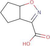 4,5,6,6a-Tetrahydro-3aH-cyclopenta[D]isoxazole-3-carboxylic acid