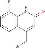 4-(bromomethyl)-8-fluoroquinolin-2(1h)-one