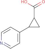 rac-(1R,2R)-2-(Pyridin-4-yl)cyclopropane-1-carboxylic acid