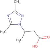 3-(3,5-Dimethyl-1H-1,2,4-triazol-1-yl)butanoic acid