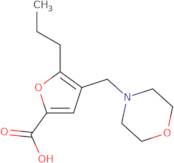 4-(Morpholin-4-ylmethyl)-5-propylfuran-2-carboxylic acid