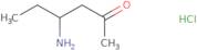 4-Aminohexan-2-one hydrochloride