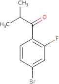 1-(4-bromo-2-fluorophenyl)-2-methylpropan-1-one