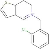 5-[(2-Chlorophenyl)methyl]-6,7-dihydrothieno[3,2-c]pyridinium bromide