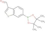 6-(4,4,5,5-Tetramethyl-1,3,2-dioxaborolan-2-yl)benzo[b]thiophene-3-carbaldehyde