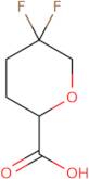 5,5-Difluorooxane-2-carboxylic acid