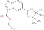 Ethyl 6-(4,4,5,5-tetramethyl-1,3,2-dioxaborolan-2-yl)imidazo[1,2-a]pyridine-3-carboxylate