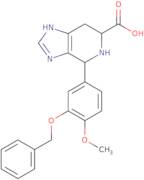 4-[3-(Benzyloxy)-4-methoxyphenyl]-3H,4H,5H,6H,7H-imidazo[4,5-c]pyridine-6-carboxylic acid